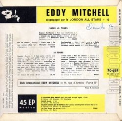 [Pochette de Toujours un coin qui me rappelle (Eddy MITCHELL) - verso]