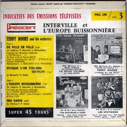 [Pochette de Intervilles (T.V. (Tlvision)) - verso]