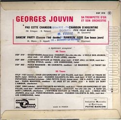 [Pochette de Pas cette chanson (Georges JOUVIN) - verso]