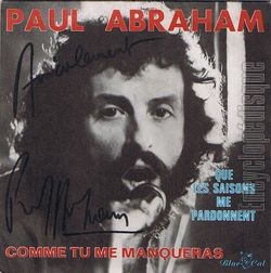 [Pochette de Que les saisons me pardonnent (Pal ABRAHAM)]