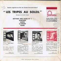 [Pochette de Les tripes au soleil (Andr HODEIR) - verso]