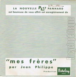 [Pochette de Mes frres (Jean PHILIPPE)]