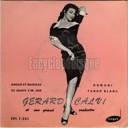 [Pochette de Amour et mariage (Grard CALVI)]