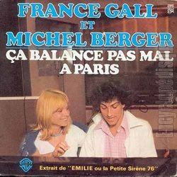 [Pochette de a balance pas mal  Paris (France GALL et Michel BERGER)]