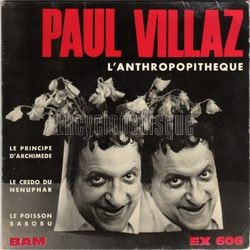 [Pochette de L’anthropopithque (Paul VILLAZ)]