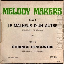 [Pochette de Le malheur d’un autre (MELODY MAKERS) - verso]