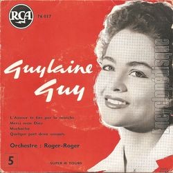 [Pochette de L’amour me tire par la manche (Guylaine GUY)]