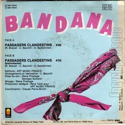 [Pochette de Passagers clandestins (BANDANA) - verso]