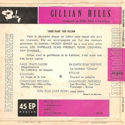 [Pochette de Qui a su (Gillian HILLS) - verso]