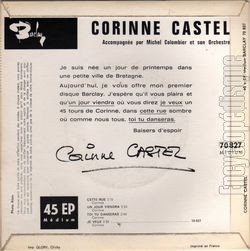 [Pochette de Cette rue (Corinne CASTEL) - verso]