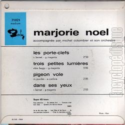 [Pochette de Les porte-clefs (Marjorie NOL) - verso]