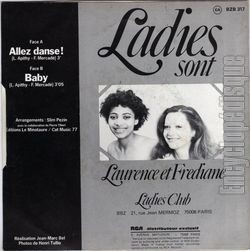 [Pochette de Allez danse ! (LADIES) - verso]