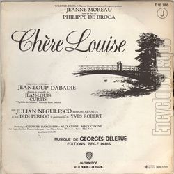 [Pochette de Chre Louise (B.O.F.  Films ) - verso]