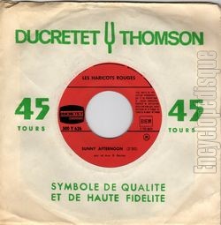 [Pochette de Sunny Afternoon (Les HARICOTS ROUGES)]