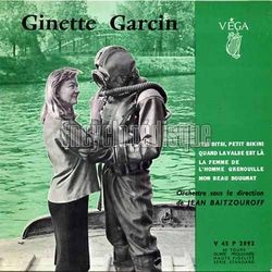 [Pochette de La femme de l’homme-grenouille (Ginette GARCIN)]