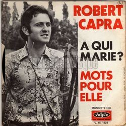 [Pochette de  qui Marie ? (Robert CAPRA) - verso]