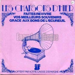 [Pochette de Les chansons d’hier (COMPILATION)]