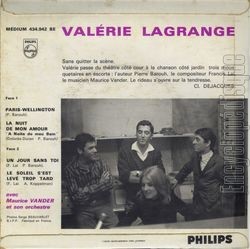 [Pochette de Paris-Wellington (Valrie LAGRANGE) - verso]