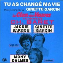 [Pochette de Tu as chang ma vie (Ginette GARCIN)]