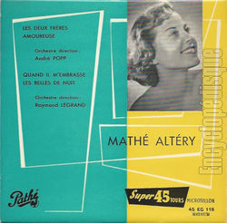 [Pochette de Les deux frres (Math ALTRY)]