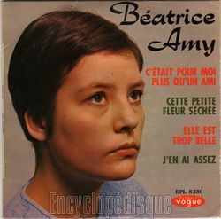 [Pochette de C’tait pour moi plus qu’un ami (Batrice AMY)]