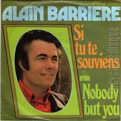 [Pochette de Si tu te souviens (Alain BARRIRE) - verso]