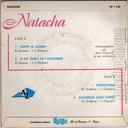 [Pochette de Poppy le clown (NATACHA) - verso]