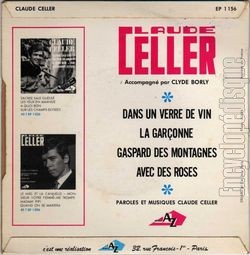 [Pochette de Dans un verre de vin (Claude CELLER) - verso]