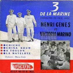 [Pochette de 3 de la marine (Henri GNS)]