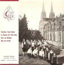 [Pochette de Chansons populaires de Bretagne (CHORALE   CUR JOIE  DE QUIMPER)]