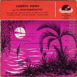 [Pochette de Chants noirs (Les BASS’HARMONISTES)]