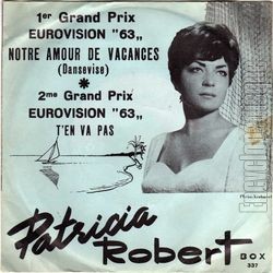 [Pochette de Notre amour de vacances (Patricia ROBERT)]