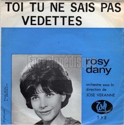 [Pochette de Toi, tu ne sais pas (Rosy DANY)]