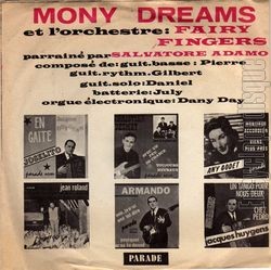 [Pochette de Pars trs loin (Mony DREAMS) - verso]