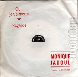 [Pochette de Oui, je t’aimerai (Monique JADOUL) - verso]