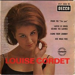 [Pochette de Louise CORDET -  Pour toi  (Les FRANCOPHILES)]