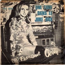 [Pochette de Une tune dans le juke box (Francine CORIN)]