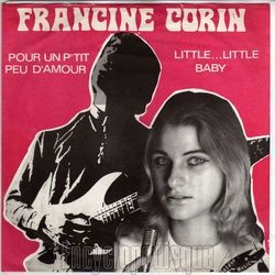 [Pochette de Pour un p’tit peu d’amour (Francine CORIN)]