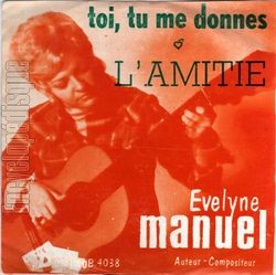 [Pochette de Toi, tu me donnes (velyne MANUEL)]