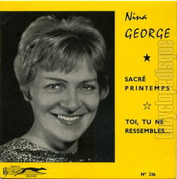 [Pochette de Sacr printemps (Nina GEORGE)]