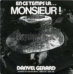 [Pochette de En ce temps l… Monsieur ! (Danyel GRARD)]