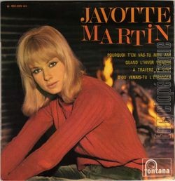 [Pochette de Pourquoi t’en vas-tu mon ami ? (Javotte MARTIN)]