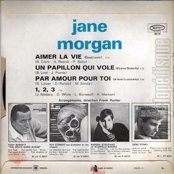 [Pochette de Jane MORGAN -  Aimer la vie  (Les FRANCOPHILES) - verso]