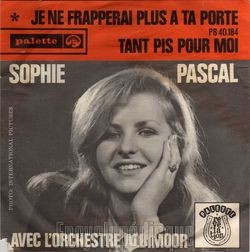 [Pochette de Je ne frapperai plus  ta porte (Sophie PASCAL) - verso]