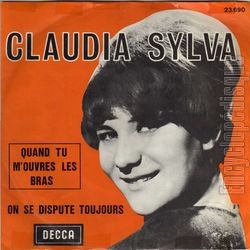 [Pochette de Quand tu m’ouvres les bras (Claudia SYLVA)]