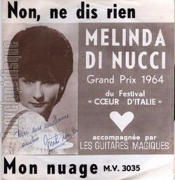 [Pochette de Non, ne dis rien (Melinda DI NUCCI)]