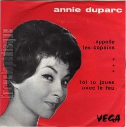 [Pochette de Appelle les copains (Annie DUPARC)]