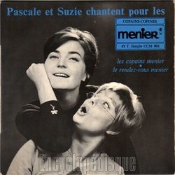 [Pochette de Les copains Menier (PASCALE ET SUZIE)]