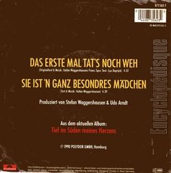 [Pochette de Das ertse Mal tat’s noch weh (Stefan WAGGERSHAUSEN & Viktor LAZLO) - verso]