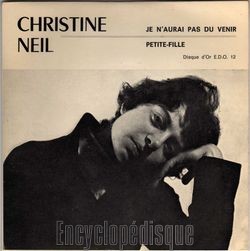 [Pochette de Je n’aurai pas d venir (Christine NEIL)]